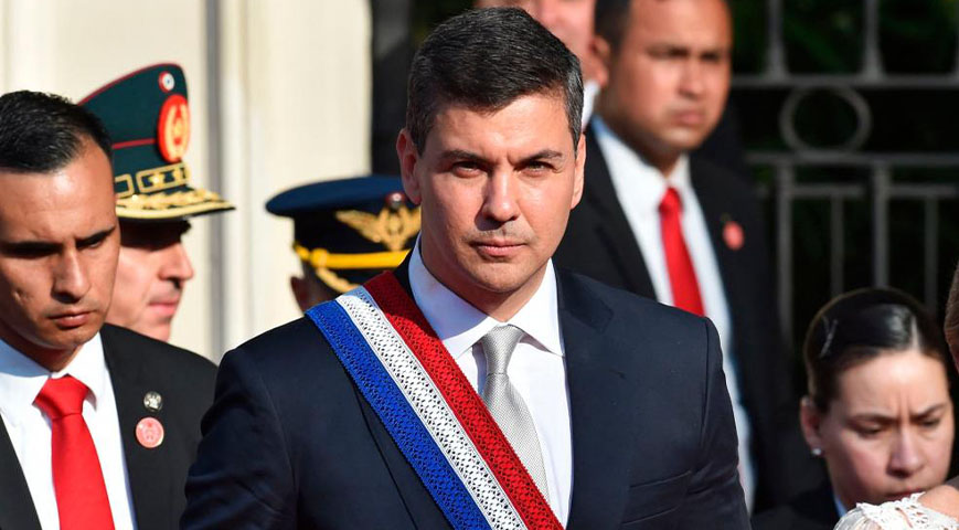 Paraguayan President Santiago Peña