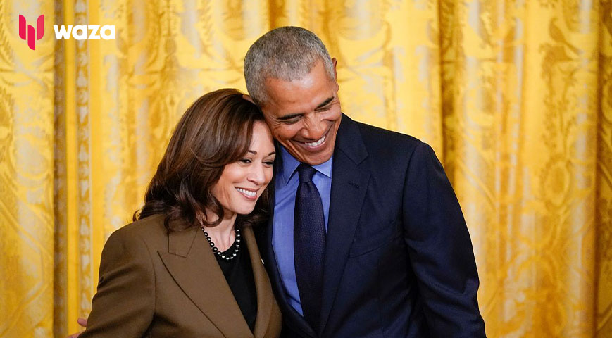 We’re proud of you! Obamas to Kamala after Trump victory