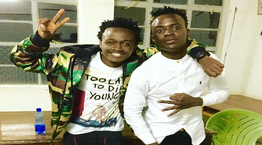 Bahati and Willy Paul