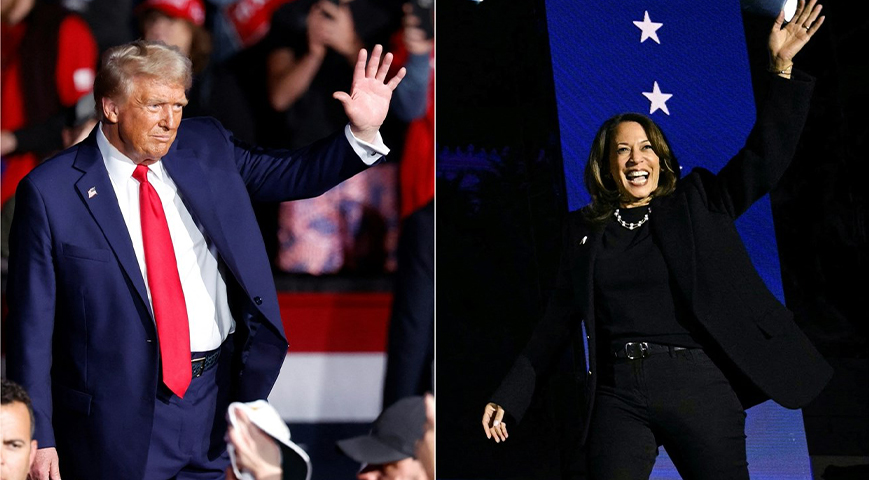 Trump and Kamala