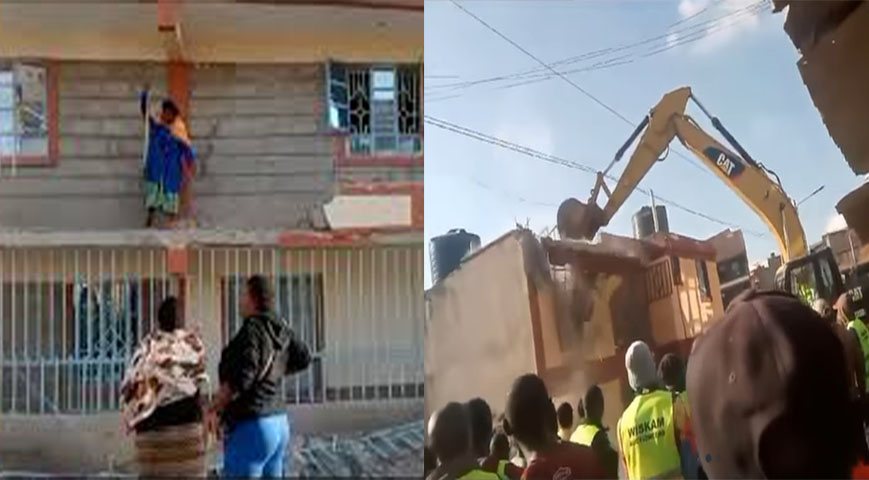 Families Left Homeless In Kayole Following Demolitions Amid Land Dispute