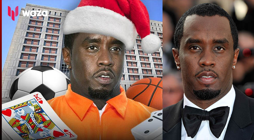 Diddy's First Christmas Behind Bars Features Sports, Games, Holiday Meal