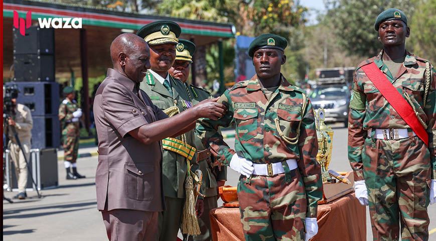 Ruto presides over graduation of new KWS rangers