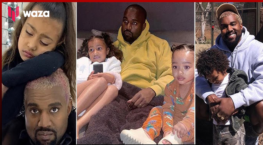 Kanye West Drops 'Bomb' Music Video With North, Chicago