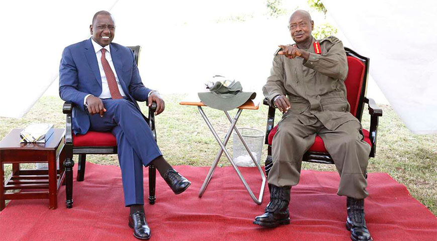 President Ruto and President Museveni