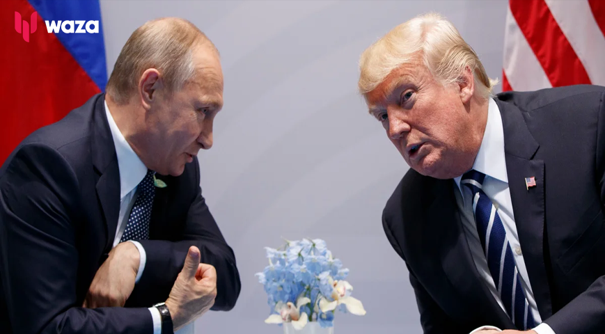 Trump tells Putin to make Ukraine deal 'now' or face tariffs, sanctions