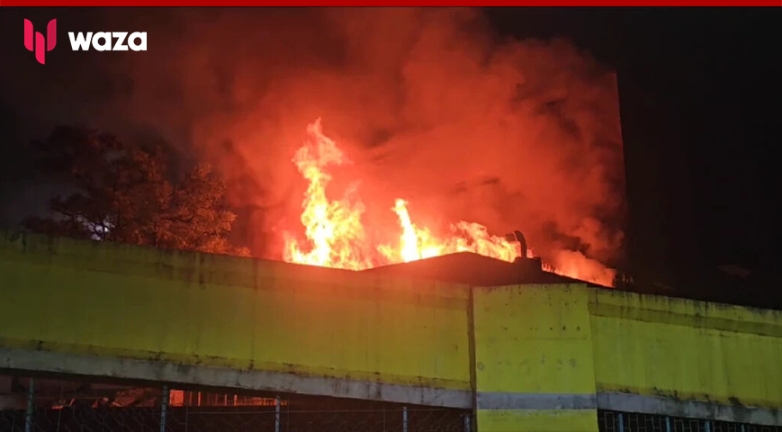 Fire breaks out at University of Nairobi