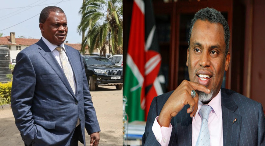 PS Justin Muturi Accuses NIS Boss Haji Of Abducting His Son