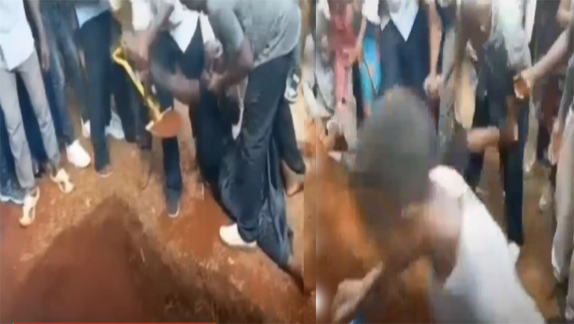 Outrage After Widow Is Assaulted At Husband's Burial In Kisii