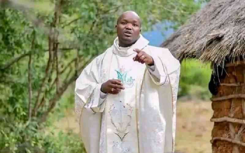 Slain Catholic Priest Father Allois Cheruiyot