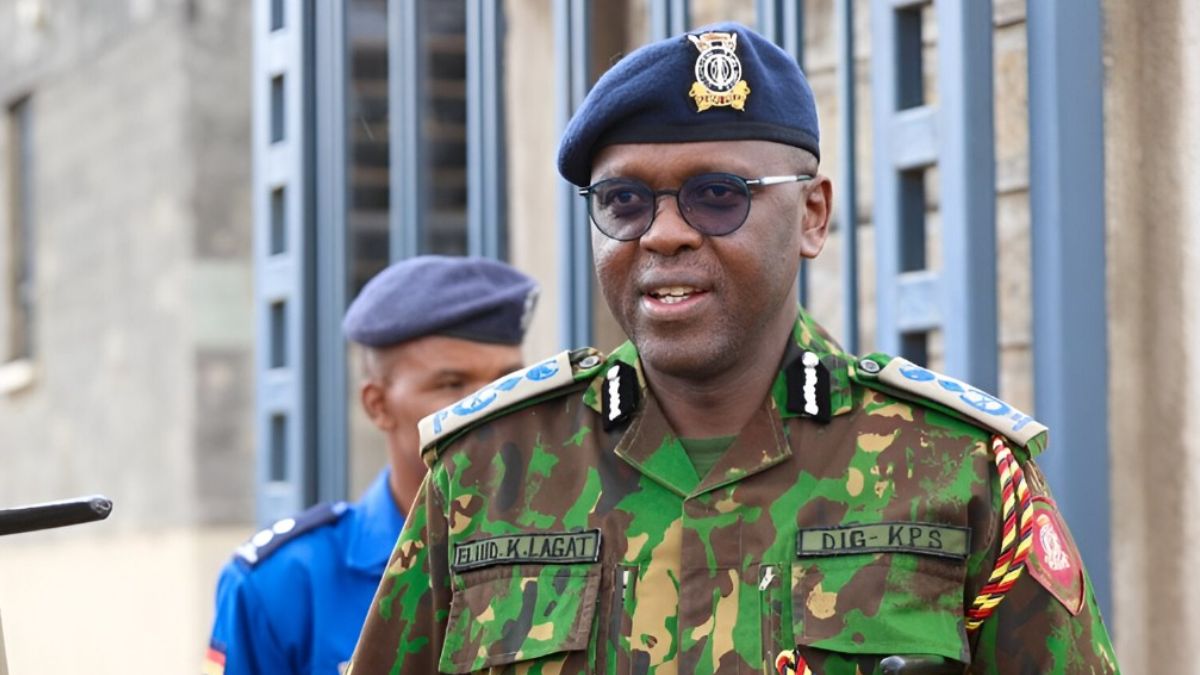Deputy Inspector General, Kenya Police Service (DIG) Eliud Kipkoech Lagat